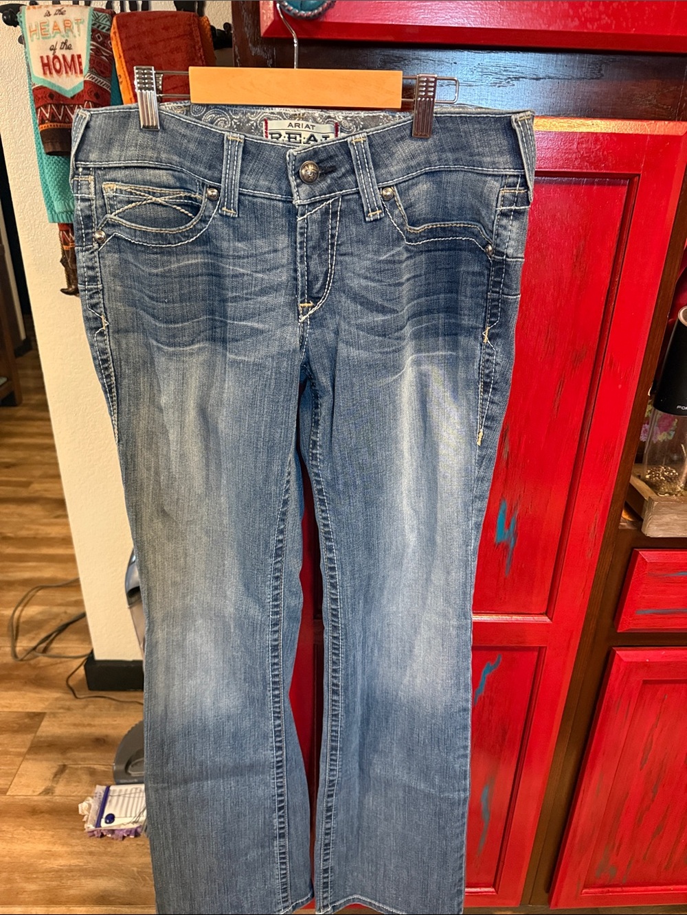 Ariat Women’s Medium Wash Boot-Cut Jeans
